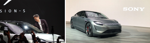 吉田宪一郎发布“VISION-S”的首辆原型车