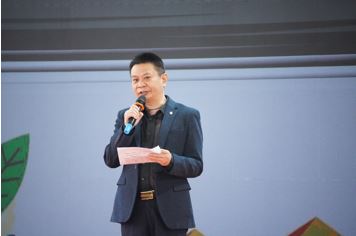 广东发明协会副理事长施明先生致辞