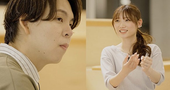 (左)高泽(数字生活内容创作者)(右)北泽(索尼)