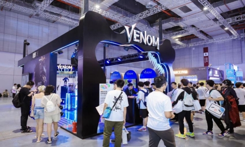 索尼影视IP主题展位