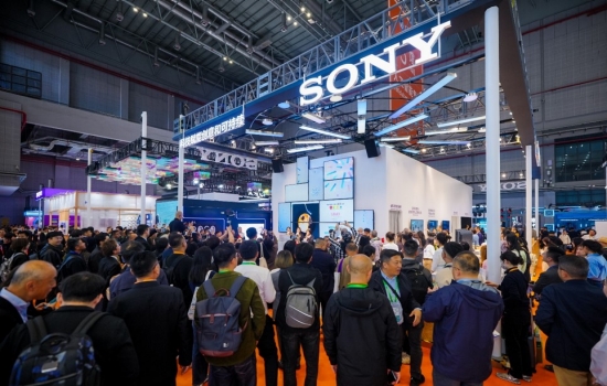 索尼展台全貌