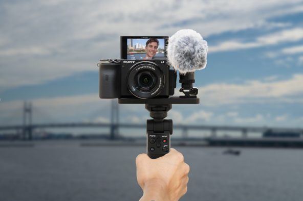 搭配索尼微单 手持拍摄Vlog