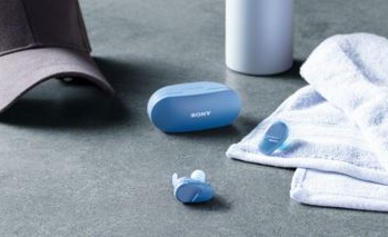 索尼真无线降噪运动耳机WF-SP800N