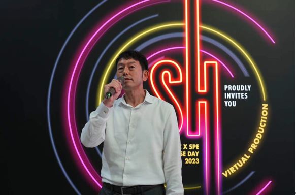 索尼(中国)消费电子与专业系统本部创新解决方案市场部总监茂利宪一致辞