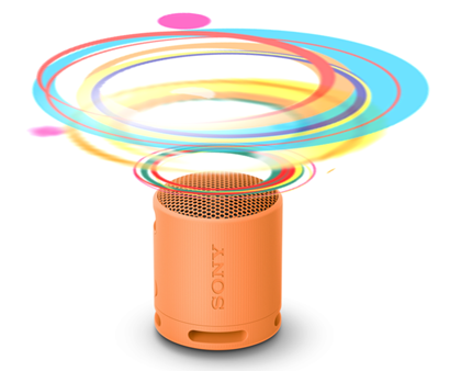 索尼SRS-XB100搭载声音扩散处理器,并采用DSP调教技术,带来更广阔的声音