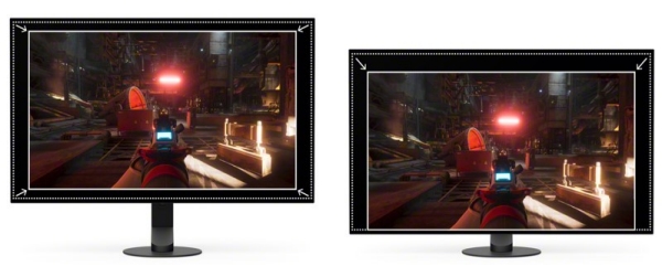 旗舰INZONE M10S、M10L支持27英寸和24.5英寸两种显示模式切换