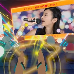 观众的座位与视频同步移动